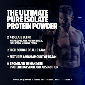 Premium Quattro Protein Powder for Muscle Recovery & Growth