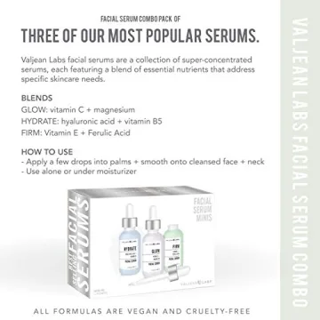 Revitalize Your Skin with Valjean Labs Facial Serums