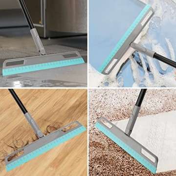 Magic Silicone Broom for Pet Hair Dust Multi-Surface Cleaning