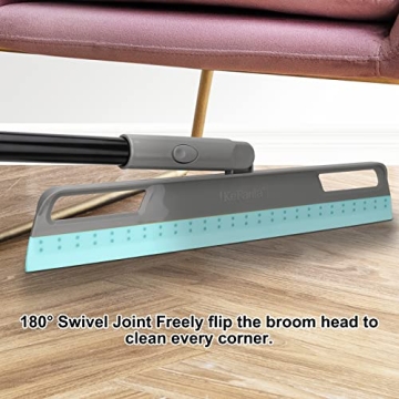 Magic Silicone Broom for Pet Hair Dust Multi-Surface Cleaning