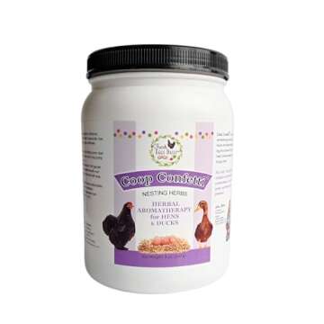 FRESH EGGS DAILY Coop Confetti Chicken Nesting Herbs for Hens Nest Boxes Natural Dried Herbal Aromat...