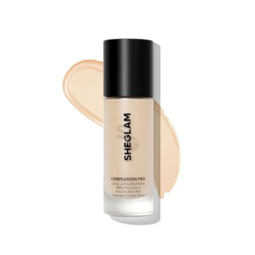 SHEGLAM Full Coverage Foundation Makeup Long Lasting Waterproof Matte Dewy Liquid Foundation - Porce...