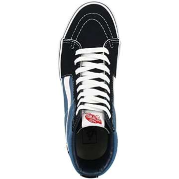 VANS Sk8-Hi Unisex Casual High-Top Skate Shoes, Comfortable and Durable in Signature Waffle Rubber Sole