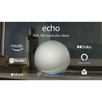 Amazon Echo 4th Gen Smart Speaker with Alexa