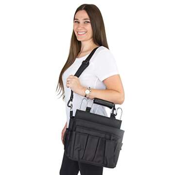 Durable Open Hair Stylist Case for Organized Professionals