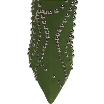 FSJ Stiletto Heel Pointed Toe Booties for Women