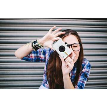 Zink Polaroid Snap Instant Digital Camera (White) with ZINK Zero Ink Printing Technology