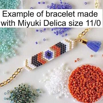 Miyuki Duracoat Delica Seed Beads 11/0 Opaque Light Carnation