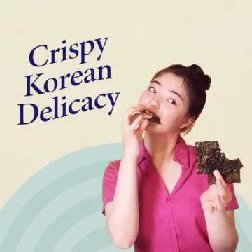 Wang Korean Seaweed Snack, Olive Oil with Green Tea and K-BBQ