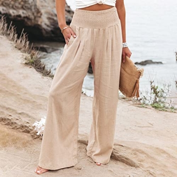 Stylish Wide Leg Pants for Women - Casual Comfort & Versatility