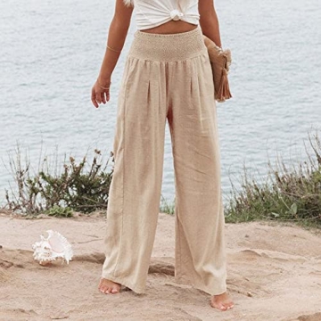 Stylish Wide Leg Pants for Women - Casual Comfort & Versatility