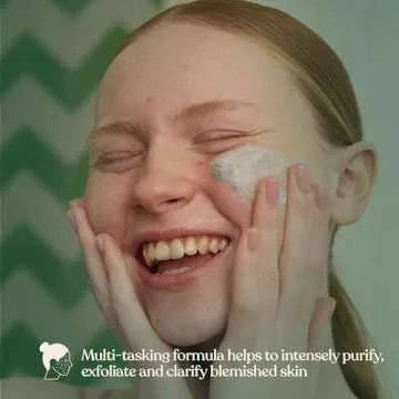 The Body Shop Tea Tree 3 in 1 Wash Scrub & Mask – Purifying Vegan Skincare For Oily, Blemished Skin – 4.2 oz