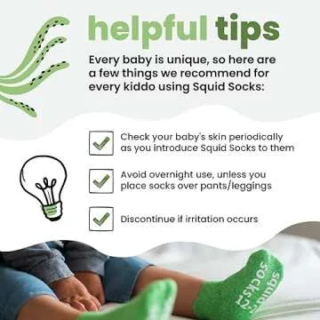 Squid Socks - Baby Bamboo Socks That Stay On - Shark Tank