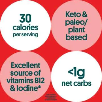 Gimme Seaweed - Chili Lime - 20 Count - Organic Roasted Seaweed Sheets - Keto, Vegan, Gluten Free - ...