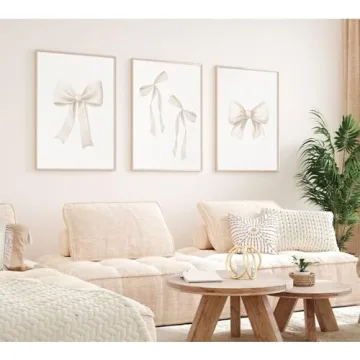 Stunning Bow Wall Art Decor for Nursery and Kids' Room