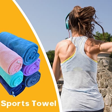 Wuwahold Microfiber Gym Towels Super Soft Quick-Dry