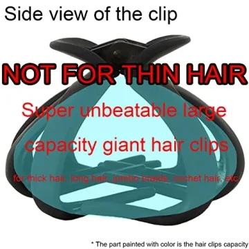 COCIDE 4PCS Hair Claw Clips for Thick Hair Accessory