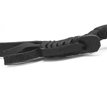 Ardour Crafts 6 Feet Bull Whip - High Quality Leather Training Whip