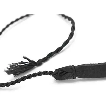 Ardour Crafts 6 Feet Bull Whip - High Quality Leather Training Whip