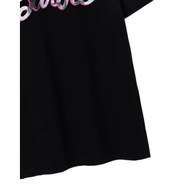 Barbie Women's Short Sleeve T-Shirt in Black Graphic Tee