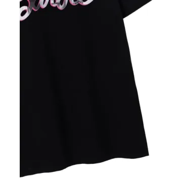 Barbie Women's Short Sleeve T-Shirt in Black Graphic Tee