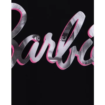 Barbie Women's Short Sleeve T-Shirt in Black Graphic Tee