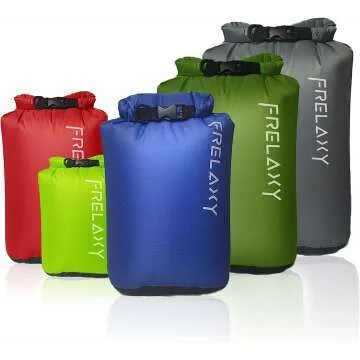 Frelaxy Dry Sack 3-Pack/5-Pack - Ultralight Gear Bags