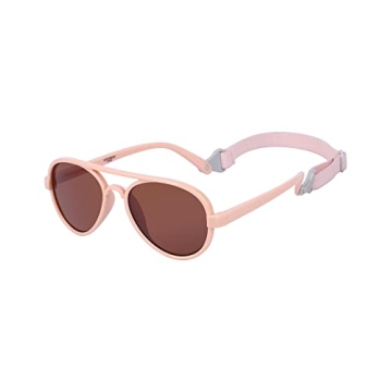 COCOSAND Toddler Sunglasses Pink Retro Aviator UV400