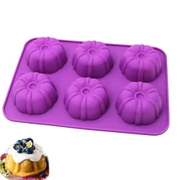 X-Haibei Pumpkin Silicone Mold for Baking & Crafts