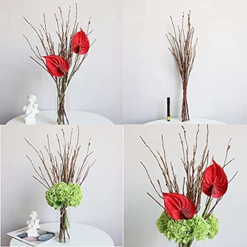Lifelike 5PCS Curly Willow Branches for Home Decor