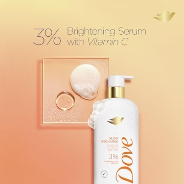 Dove Exfoliating Body Wash Glow Recharge with Vitamin C