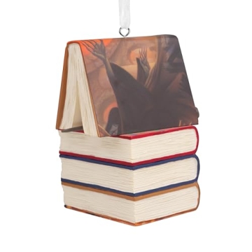 Hallmark Harry Potter Stacked Books Ornament for Fans