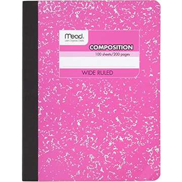 Mead Composition Book 6-Pack in Pastel Colors - Perfect for All Your Note-Taking Needs