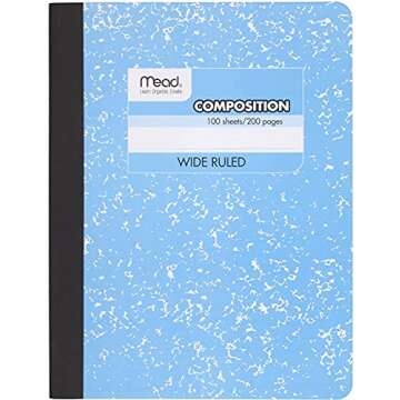 Mead Composition Book 6-Pack in Pastel Colors - Versatile Notebooks