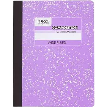 Mead Composition Book 6-Pack in Pastel Colors - Versatile Notebooks