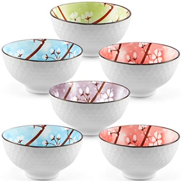 Sakura Bowl Set 10 oz, Perfect for Rice and Soups