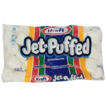 Jet-Puffed Marshmallows - Perfect for S'mores & Baking, 12-Pack