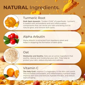 Glo Melanin Organic Turmeric Soap for Bright, Clear Skin