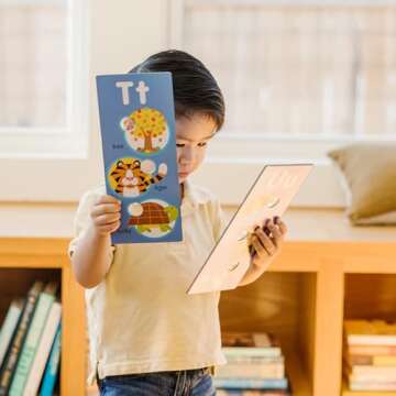 Interactive Alphabet Learning Cards for Toddlers