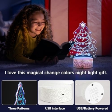 AIHYING Color Changing Christmas Night Light with Remote