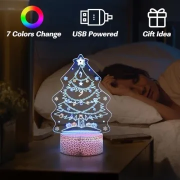 AIHYING Color Changing Christmas Night Light with Remote