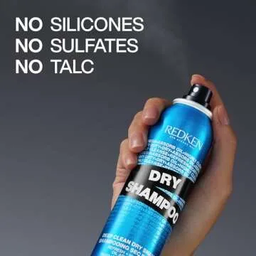Redken Deep Clean Dry Shampoo for Fresh, Clean Hair Anytime