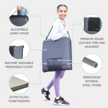 Malu Extra Large Padded Floor Chair - Comfort & Versatility