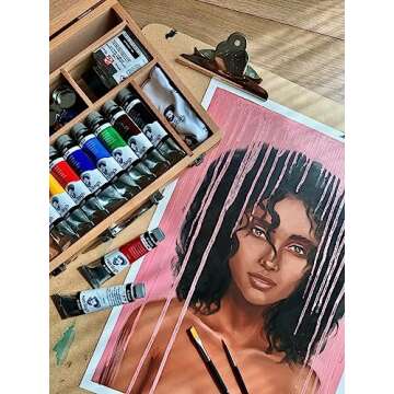 Van Gogh Oil Color Paint Yellow Ochre 227, 200ml Tube