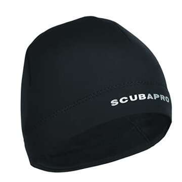 SCUBAPRO Neoprene Dive Beanie - Stay Warm While Diving