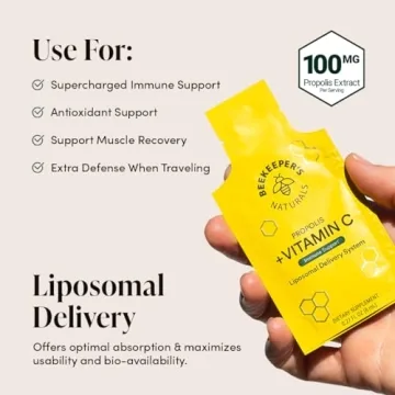 Propolis Liposomal with Vitamin C Immune Support 30 Ct