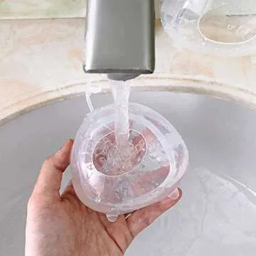 haakaa Ladybug Silicone Breast Milk Collectors (2.5 oz, 2 pcs) - Wearable Breast Shells, Milk Collector for Breastfeeding Moms Collecting Natural Express, Cherish Your Natural Let-Down