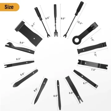 Trim Removal Tool Set - 238Pcs Auto Fasteners