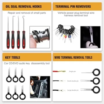 Trim Removal Tool Set - 238Pcs Auto Fasteners