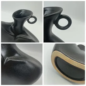 Elegant Ceramic Female Form Vase for Home Decor